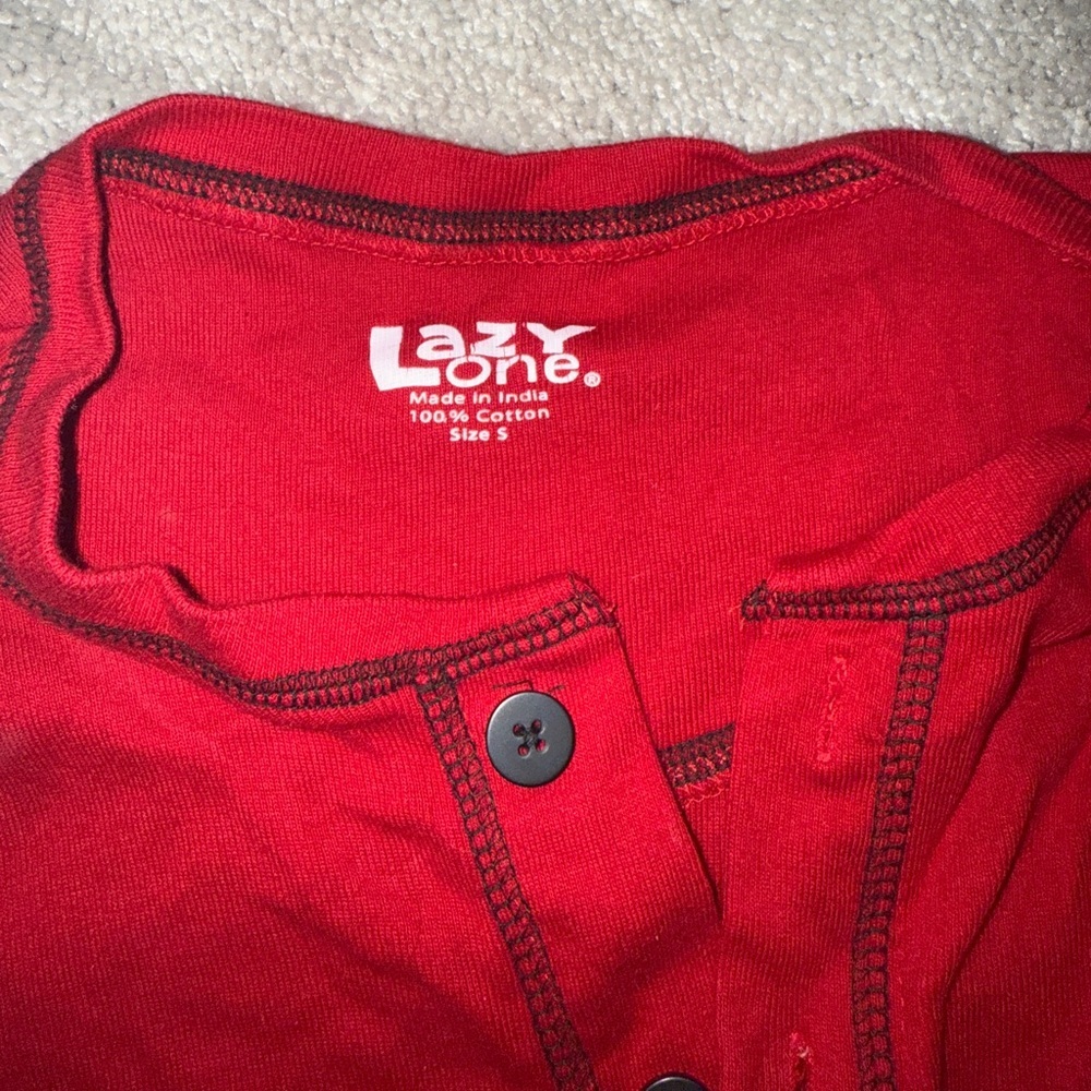 Bear Bum Adult Onesie Flapjack | Small | Red/Black - Picture 5 of 8